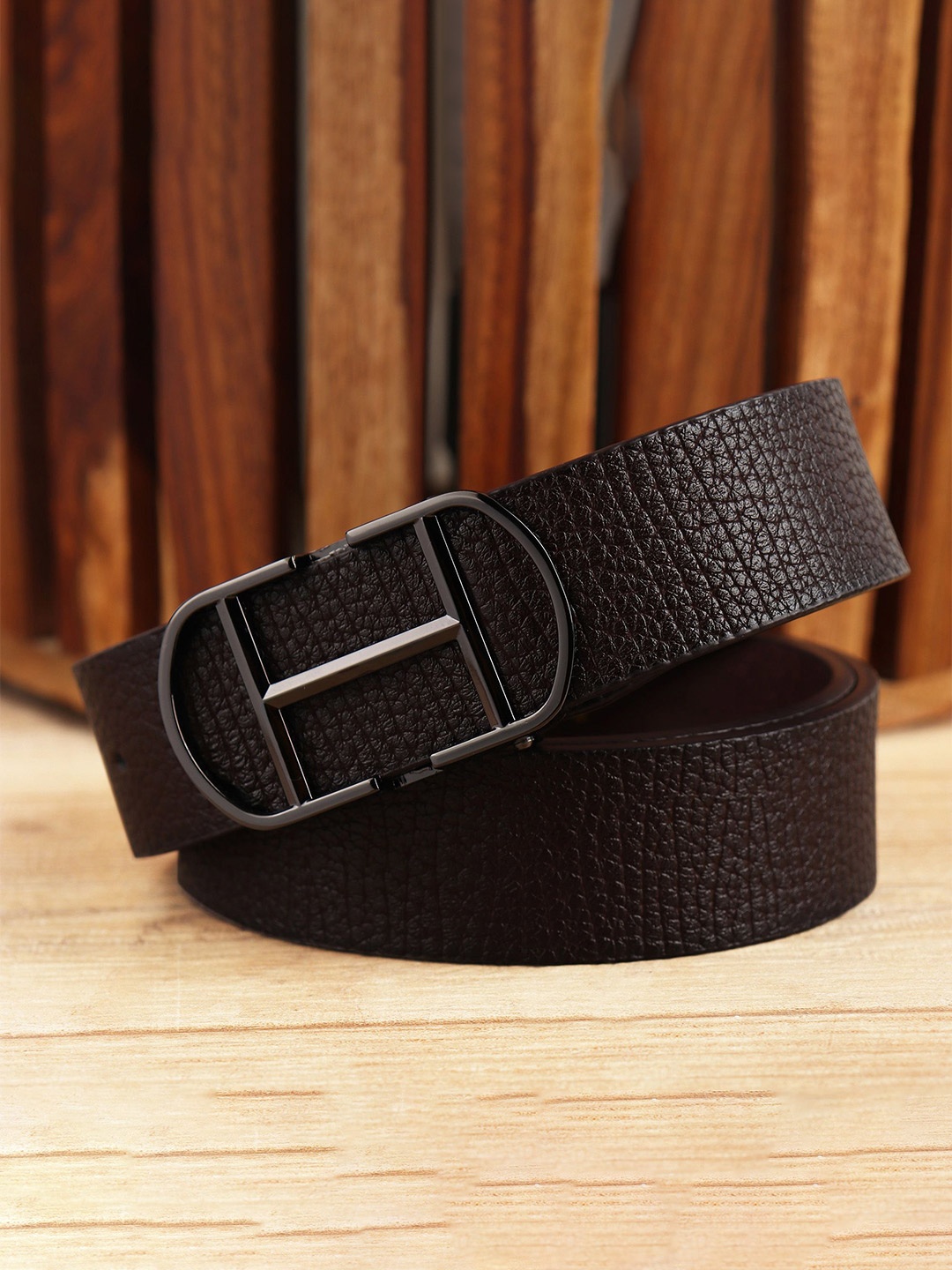 

Kastner Men Brown Textured Belt