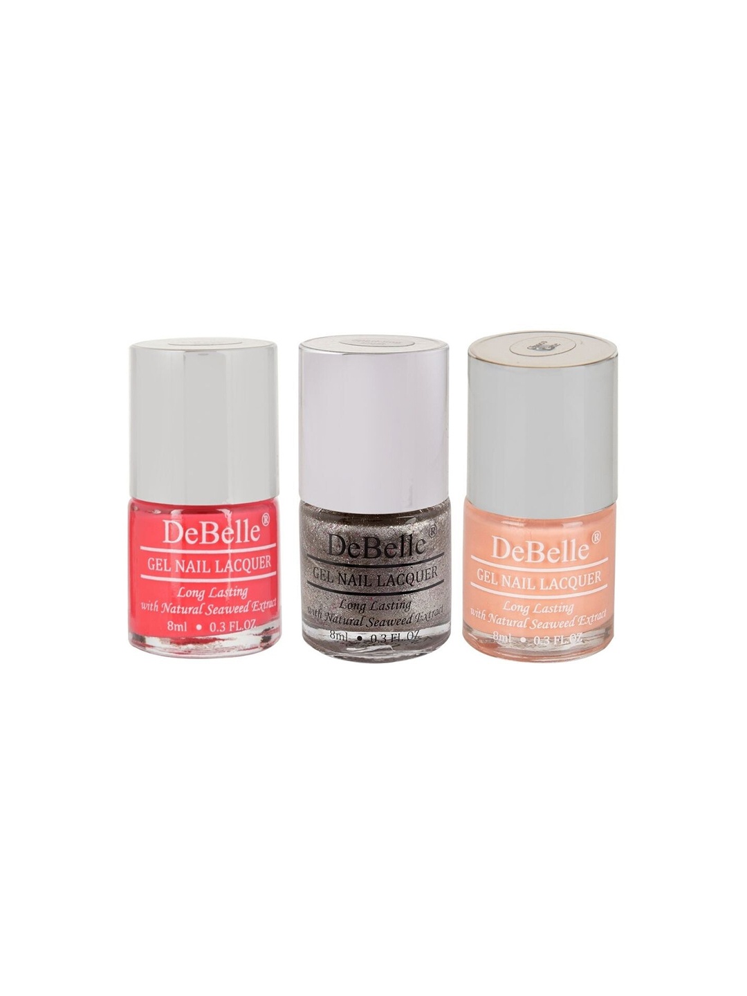 

DeBelle Set Of 3 Mademoiselle - 8 ml Each, Pink