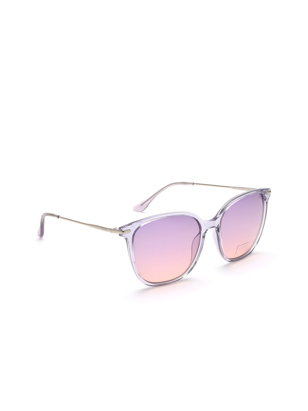 

IDEE Women Pink Lens & Silver-Toned Square Sunglasses with Polarised Lens