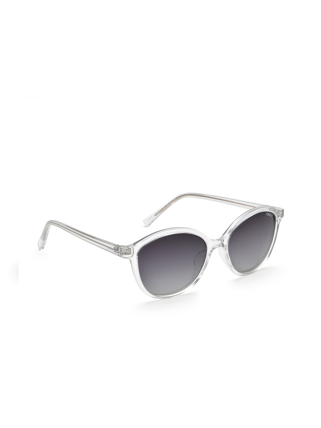 

IDEE Women Grey Lens & Silver-Toned Wayfarer Sunglasses with Polarised Lens IDS2601C4PSG