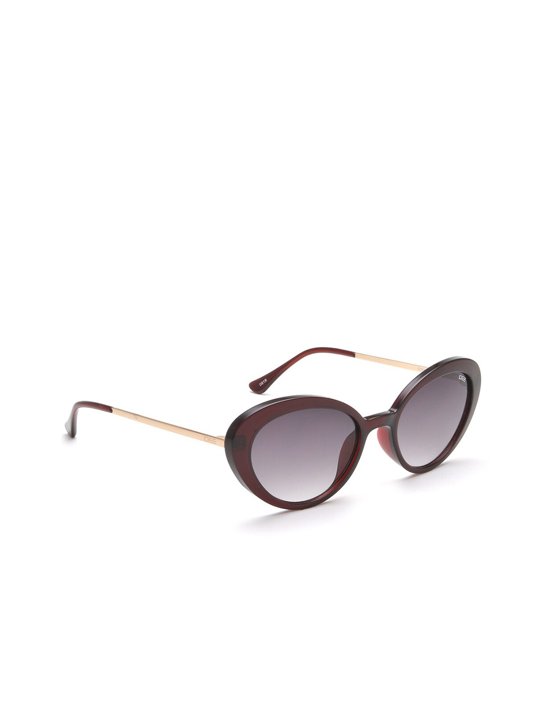 

IDEE Women Grey Lens & Brown Butterfly Sunglasses IDS2600C3SG