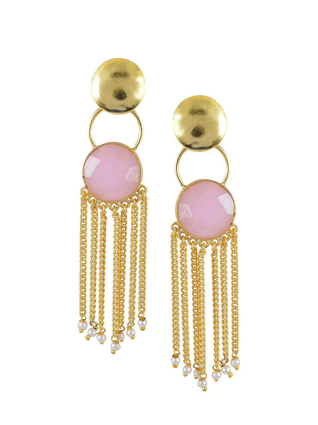 

Tistabene Gold-Toned Contemporary Drop Earrings
