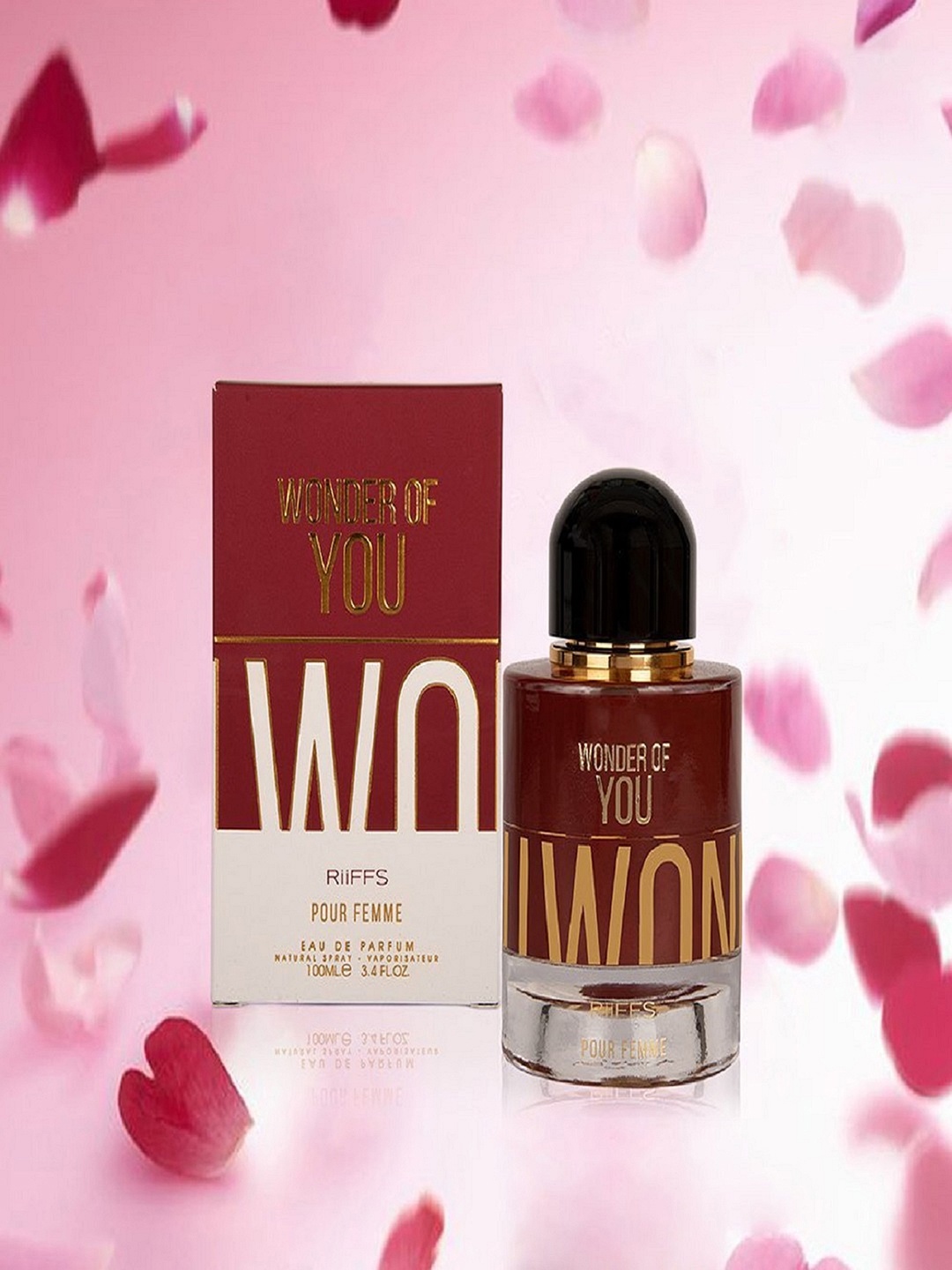 

RIIFFS Wounder Of You Femme Eau De Perfume 100ml, Black