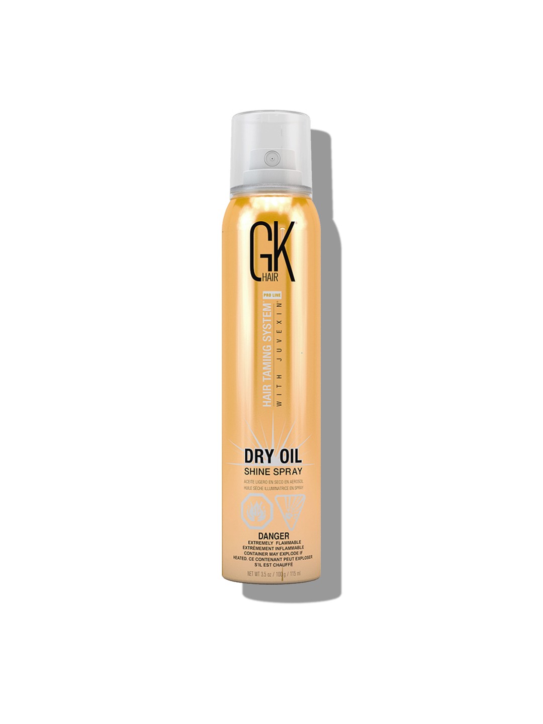 

GK HAIR Dry Oil Global Keratin Shine Spray-115 ml, Transparent