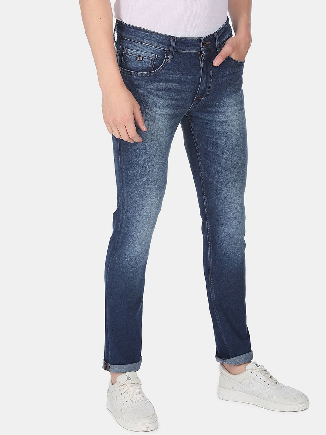 

Arrow Sport Men Blue Slim Fit Heavy Fade Jeans