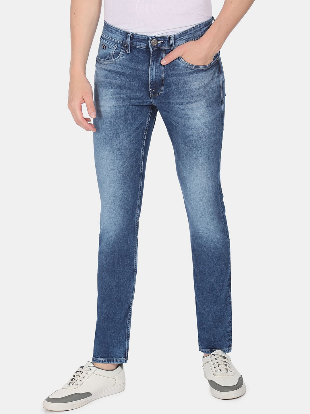 

Arrow Sport Men Blue Slim Fit Heavy Fade Jeans