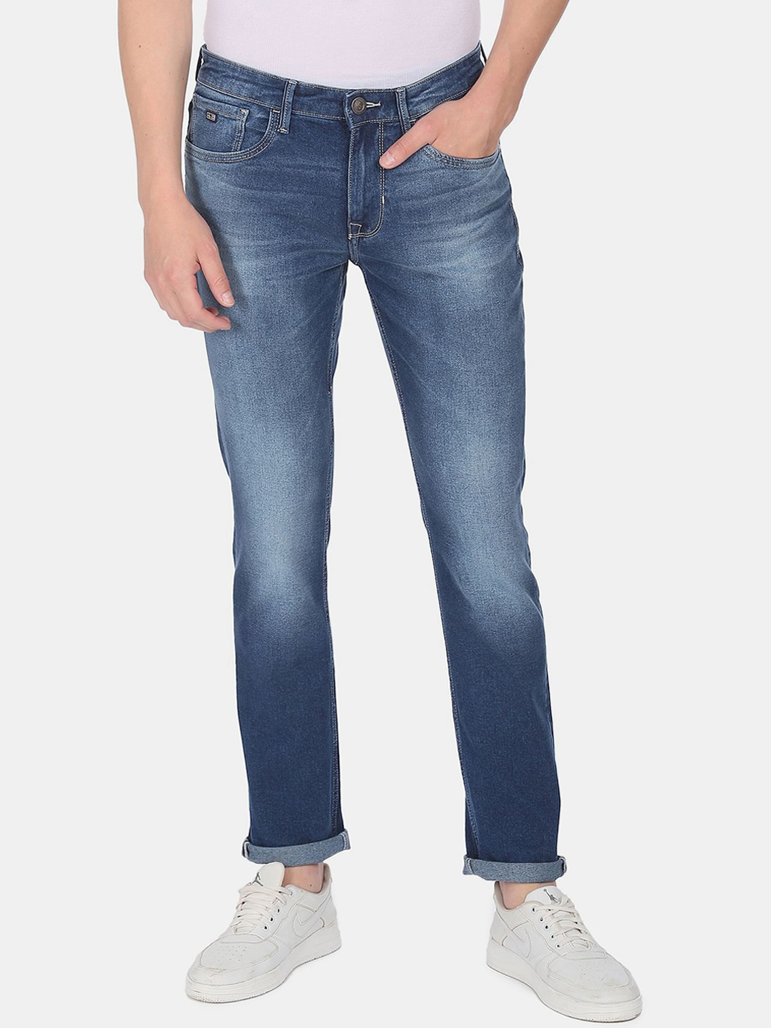 

Arrow Sport Men Blue Slim Fit Heavy Fade Jeans