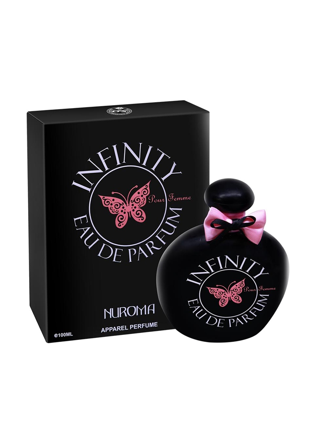 

NUROMA Perfume-Infinity Pour Femme Black-Long Lasting Best Perfume-100ml