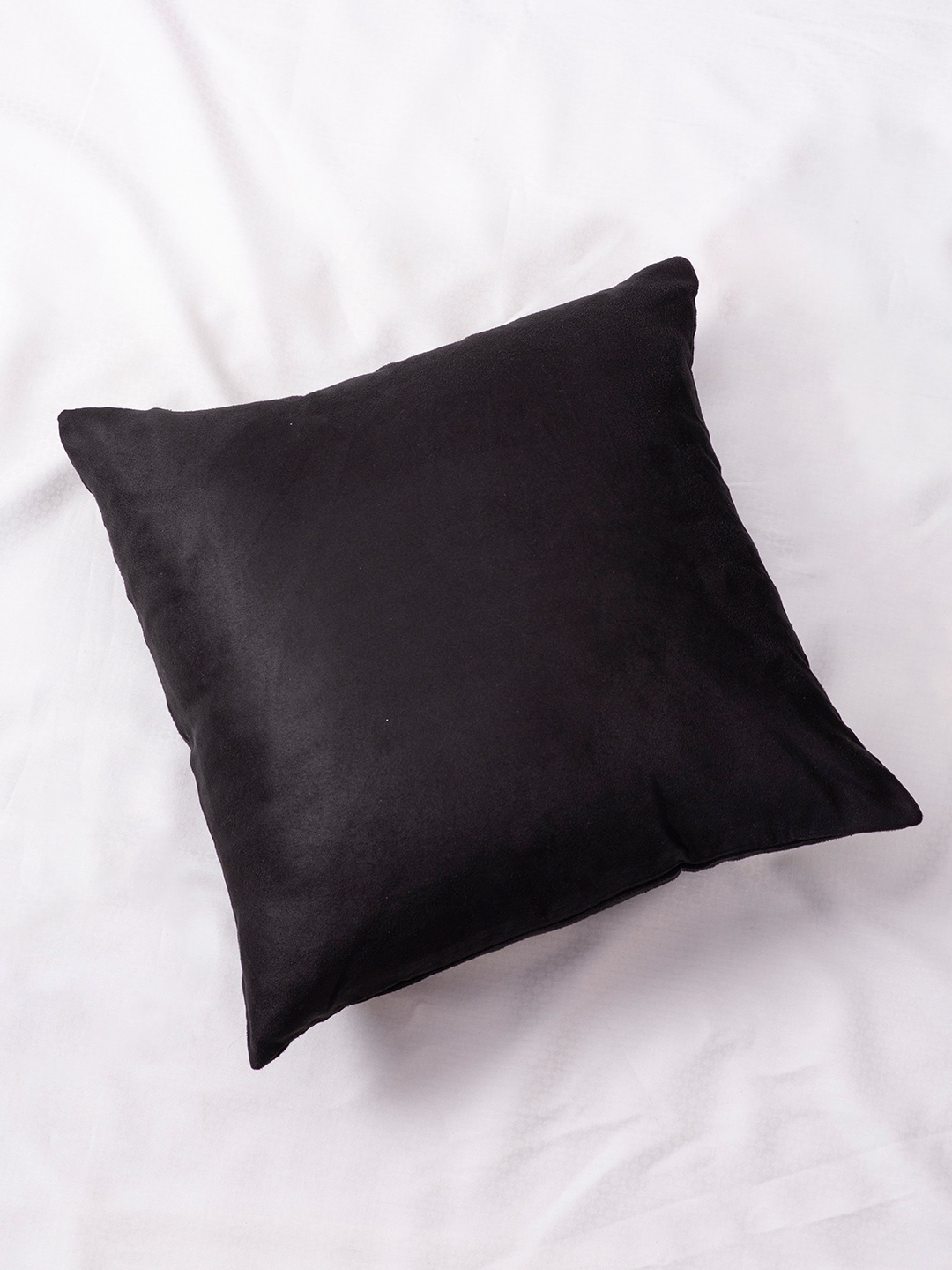 

nestroots Black Square Cushion Covers