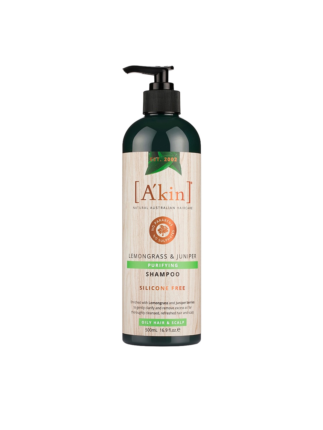 

Akin Lemongrass & Juniper Purifying Shampoo - 500 ml, Multi