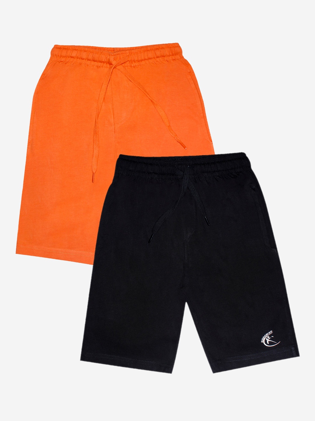 

KiddoPanti Boys Pack of 2 Sports Shorts, Black
