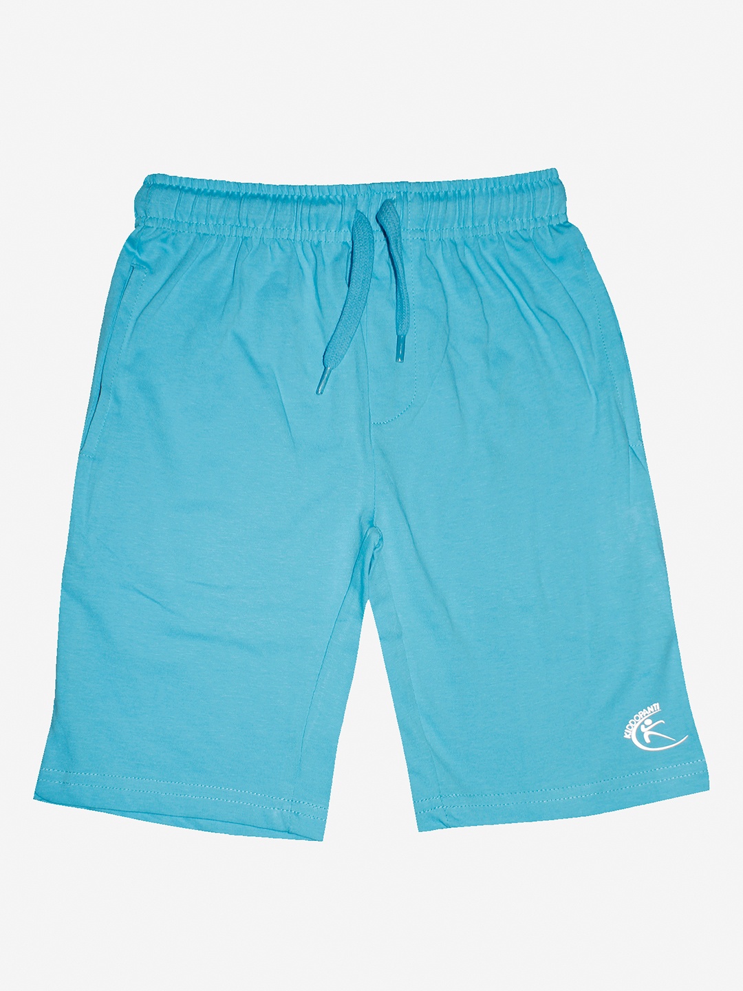 

KiddoPanti Boys Blue Pure Cotton Regular Shorts