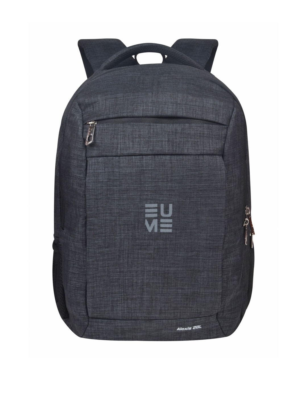 

EUME Unisex Black & Grey Brand Logo Backpack