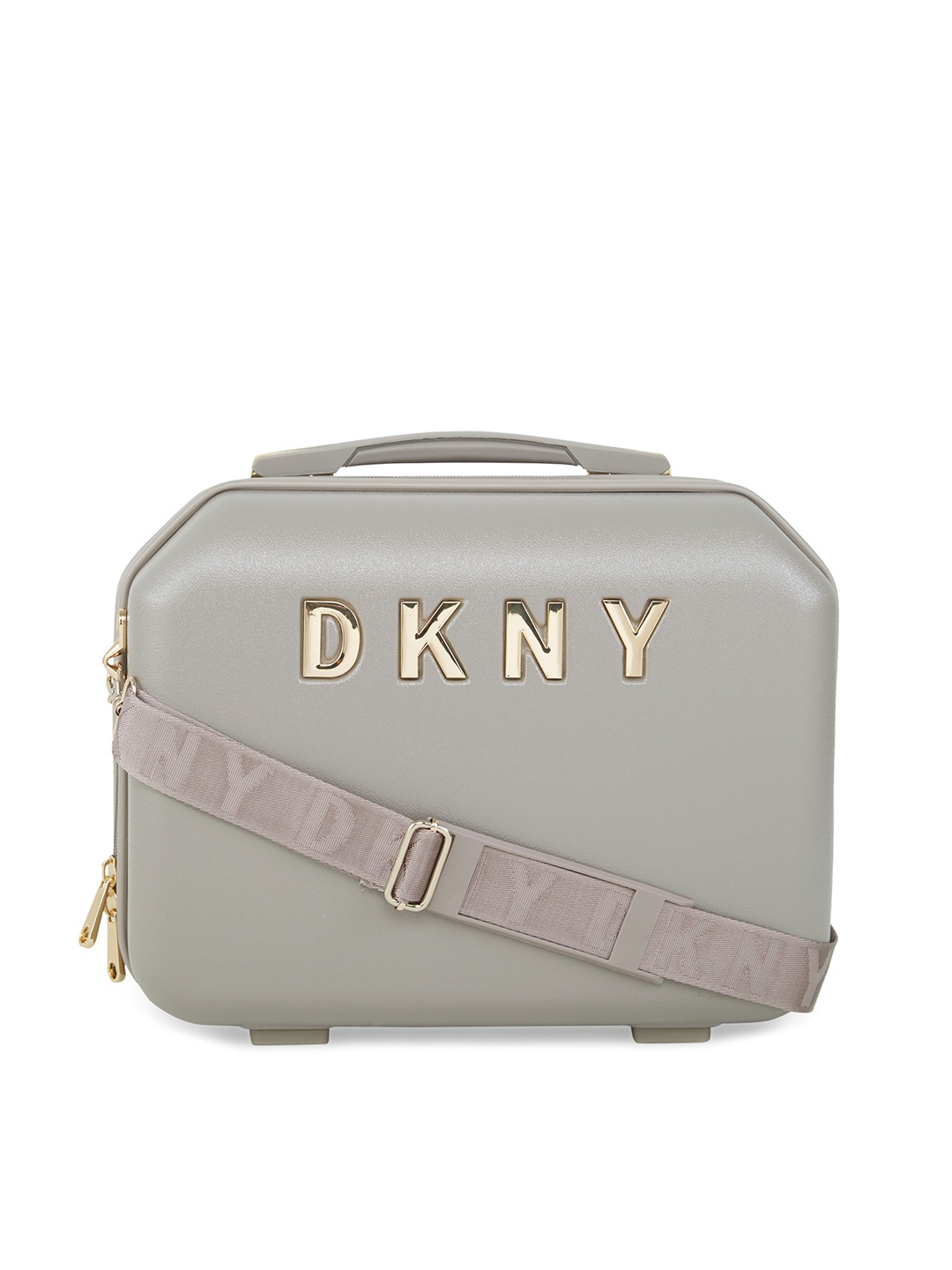 

DKNY Allore Range Clay Hard Case Vanity Bag, Grey