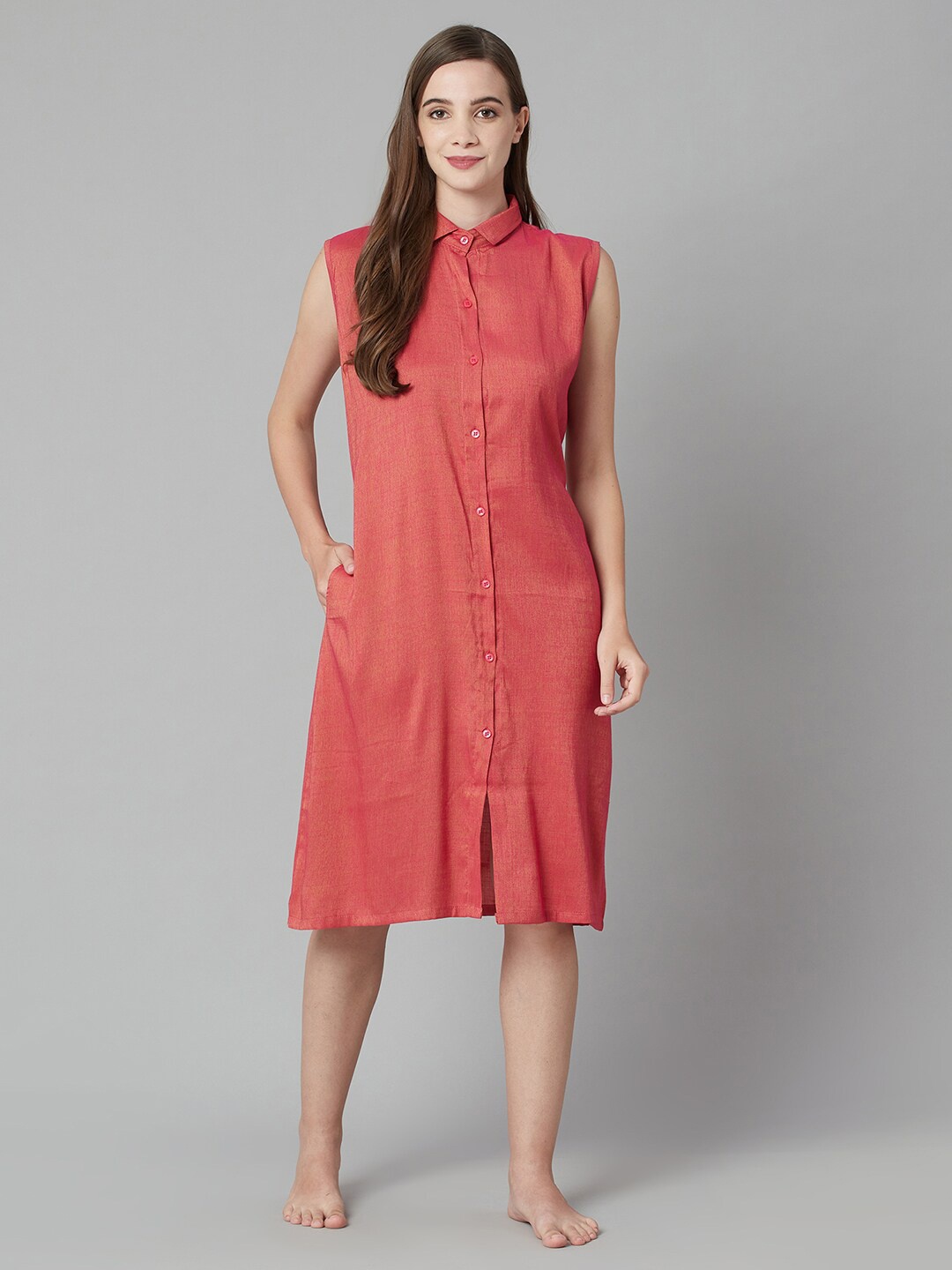 

TRUNDZ Pink Nightdress