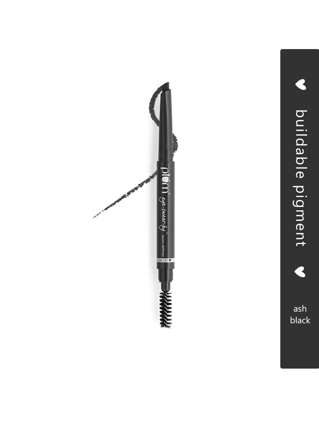 

Plum Eye-Swear-By Brow Definer - Ash Black