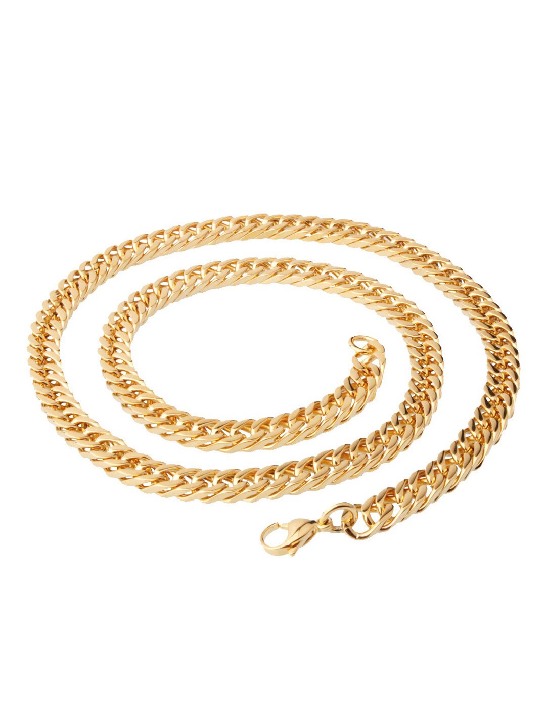 

Yellow Chimes Men Gold-Toned Gold-Plated Chain
