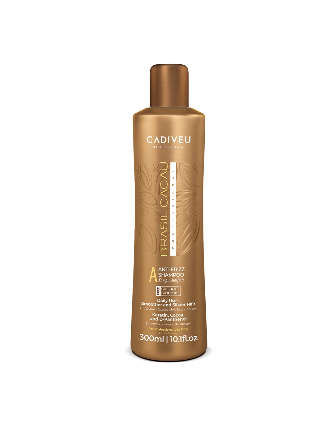 

CADIVEU Anti Frizz Shampoo 300ml, Bronze