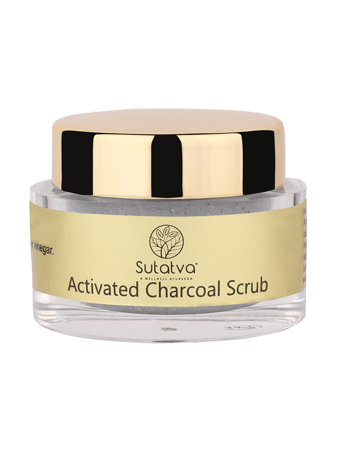 

Sutatva Grey Ayurvedic Charcoal Face Scrub