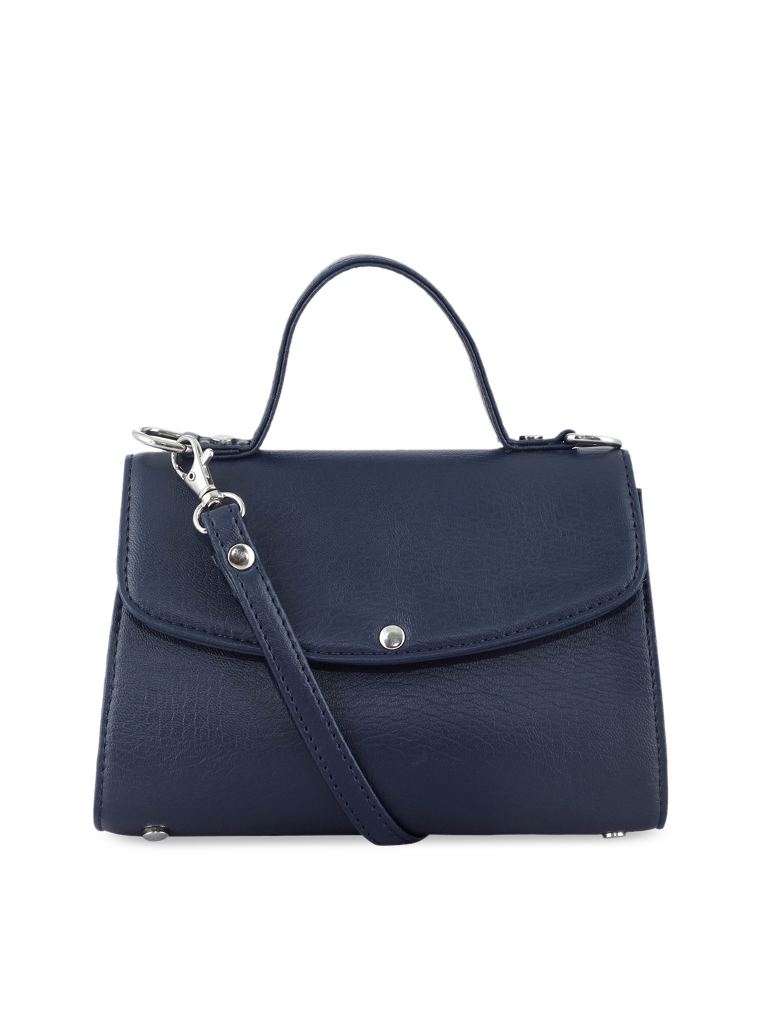 

Toteteca Blue PU Structured Satchel