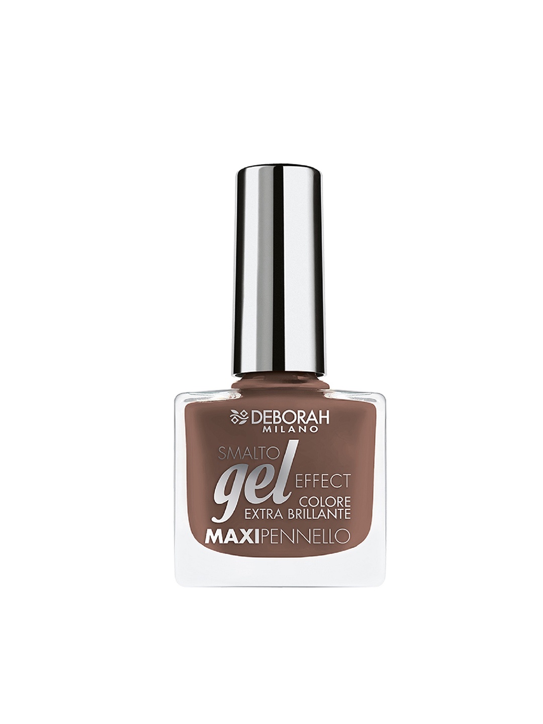 

Deborah Milano Smalto Gel Effect Cinnamon Suede Maxipennello Nail Polish 57, Brown