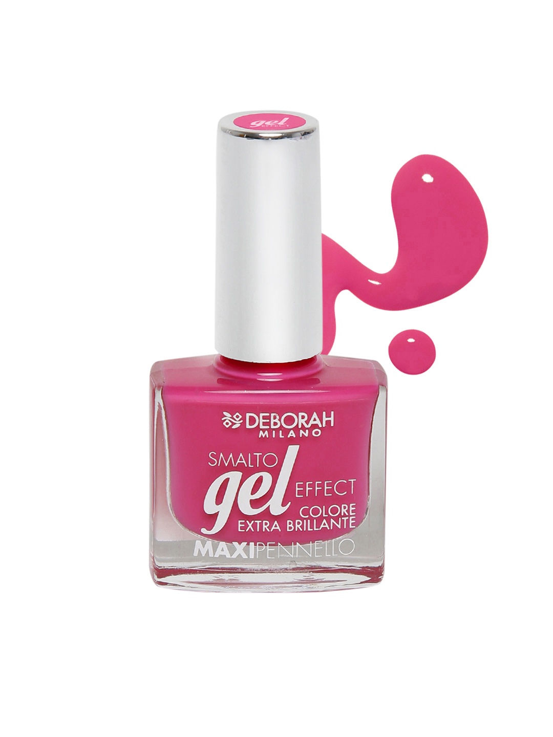 

Deborah Milano Smalto Gel Effect Mixed Berries Maxipennello Nail Polish 20, Pink