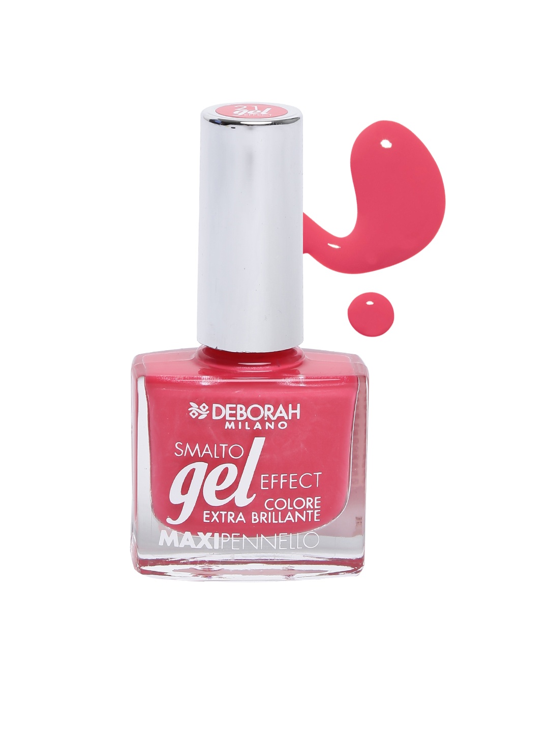 

Deborah Milano Smalto Gel Maxipennello Nail Polish 21, Pink