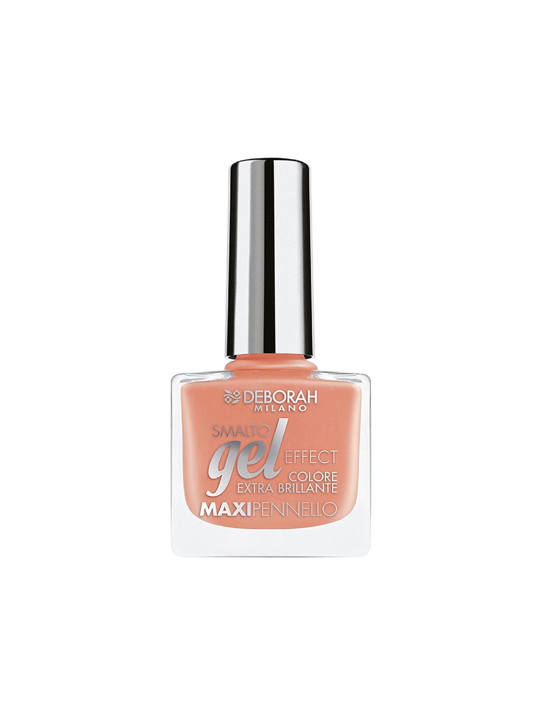 

Deborah Milano Smalto Gel Effect Coral Shell Maxipennello Nail Polish 48, Peach