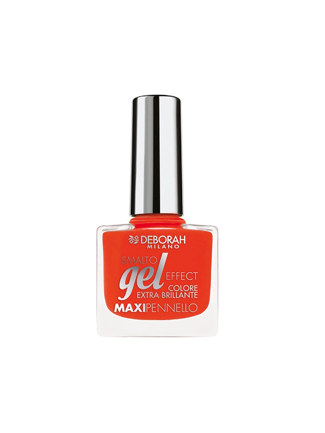 Deborah Milano Smalto Gel Effect Coral Flash Maxipennello Nail Polish 10