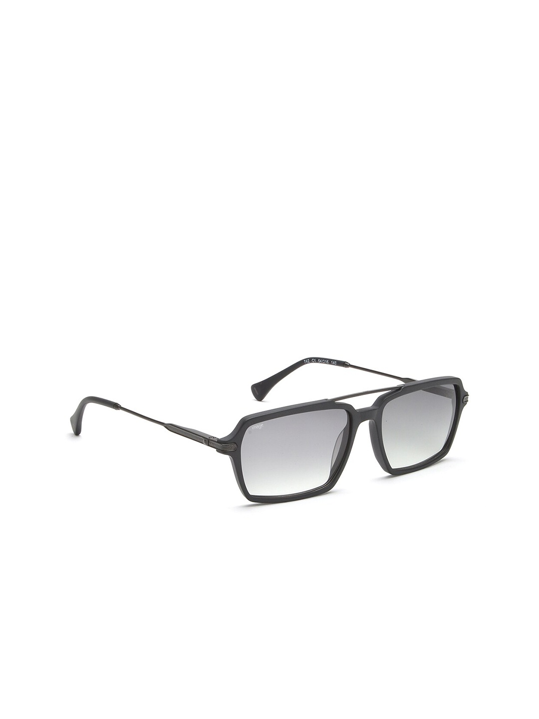 

Image Men Grey Lens & Black Rectangle Sunglasses with Polarised Lens