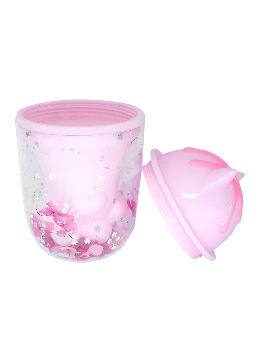 

POPLINS Kids Pink Printed Sipper Bottle 380ml