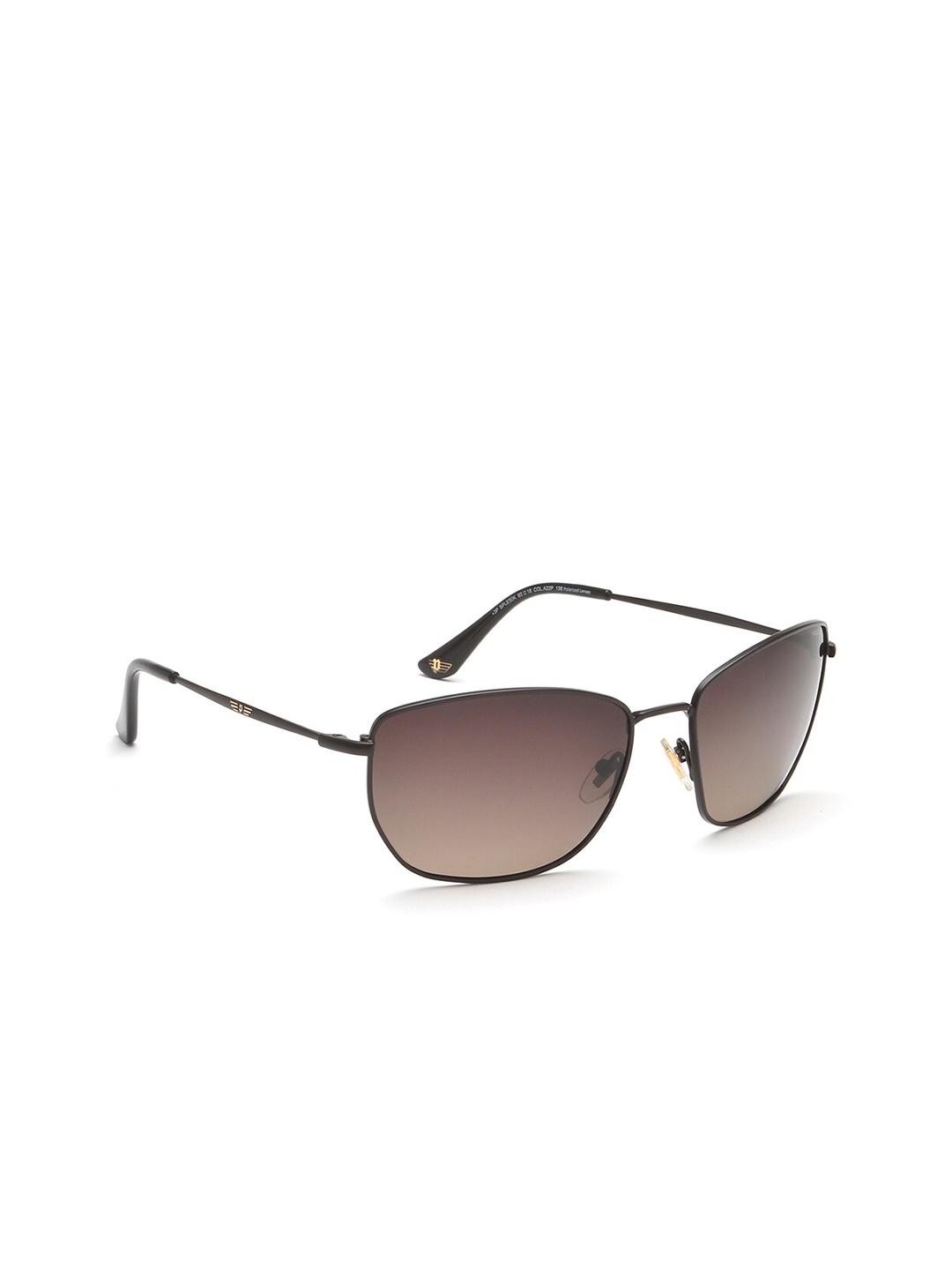 

Police Men Brown Lens & Black Rectangle Sunglasses SPLE50K60A22PSG