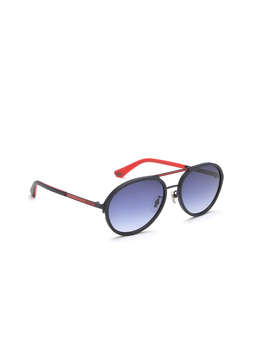 

Police Men Blue Polarised Aviator Sunglasses SPLA57K57696SG
