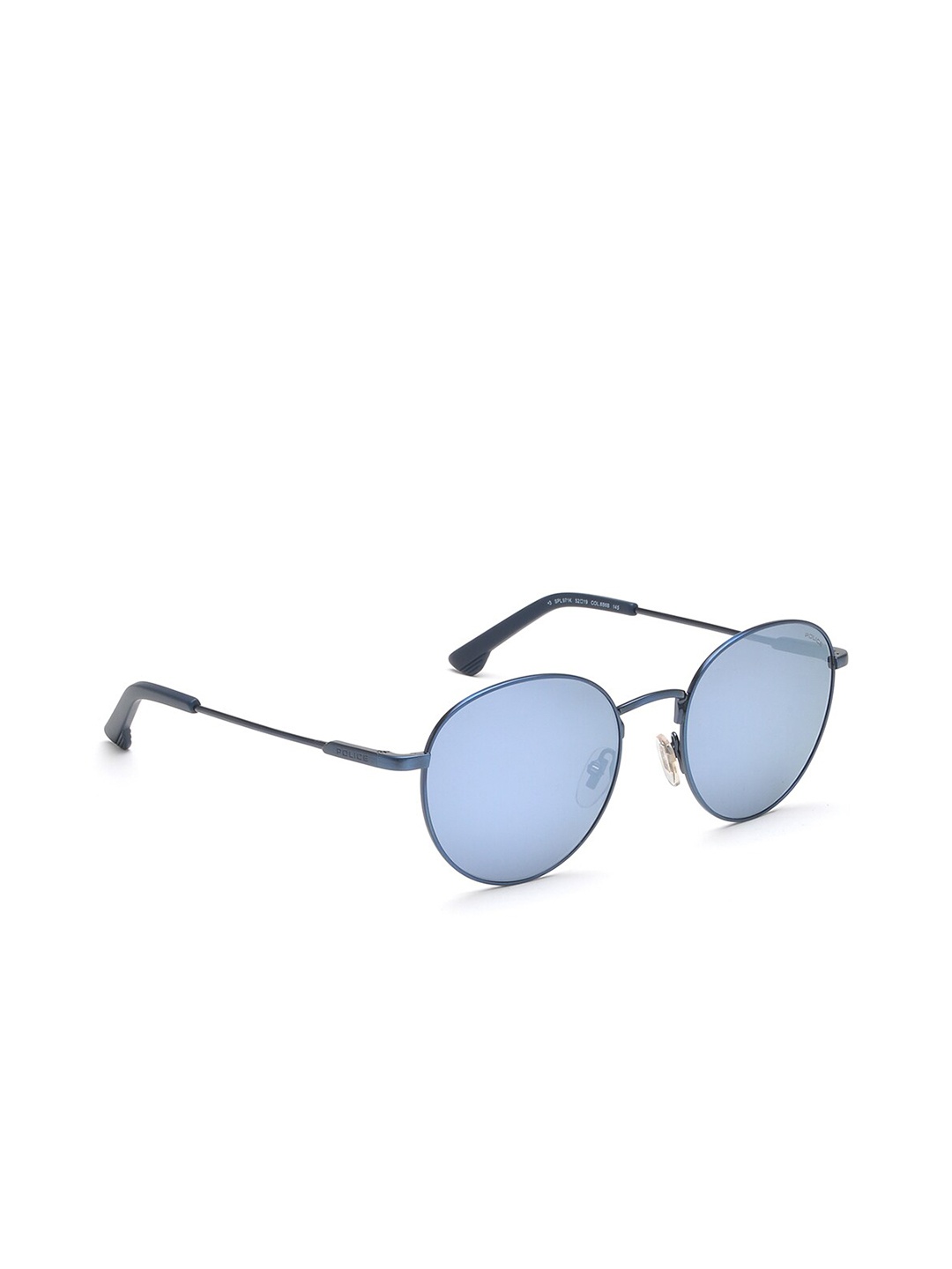 

Police Men Blue Lens & Blue Round Sunglasses with Polarised Lens