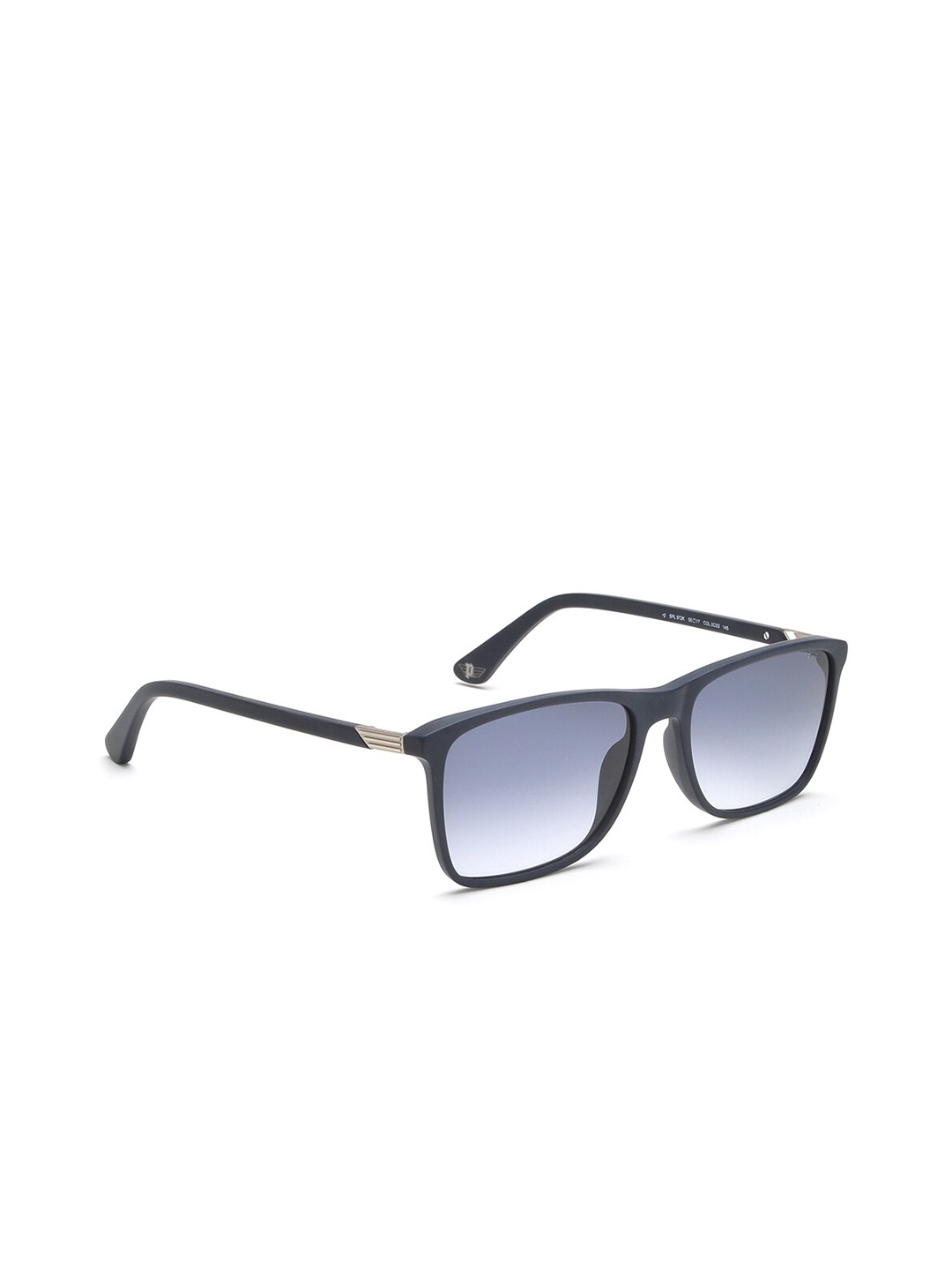 

Police Men Blue Lens & Black Square Sunglasses with Polarised Lens SPL972K56C03SG