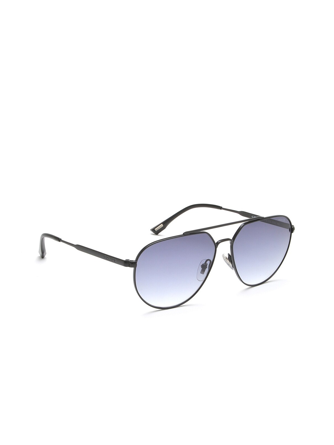 

Police Men Blue Lens & Black Aviator Sunglasses with Polarised Lens SPLE48K58530SG
