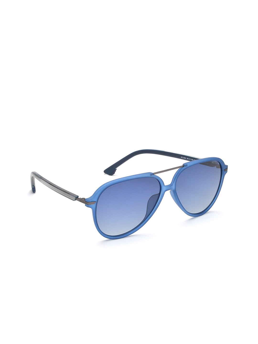 

Police Men Blue Polarised Aviator Sunglasses SPL582A58TA5BSG