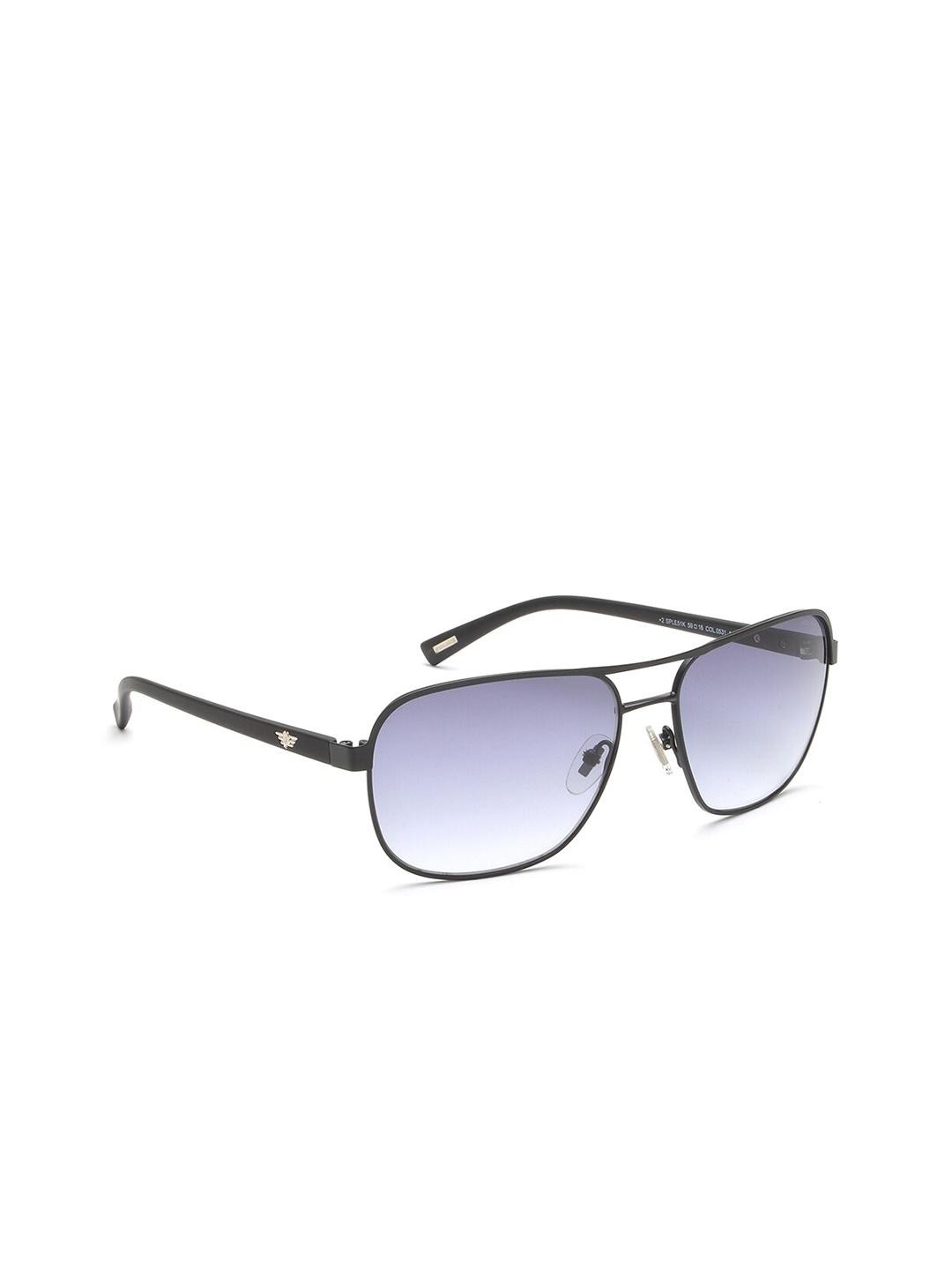 

Police Men Blue Lens & Black Square Sunglasses with Polarised Lens SPLE51K59531SG