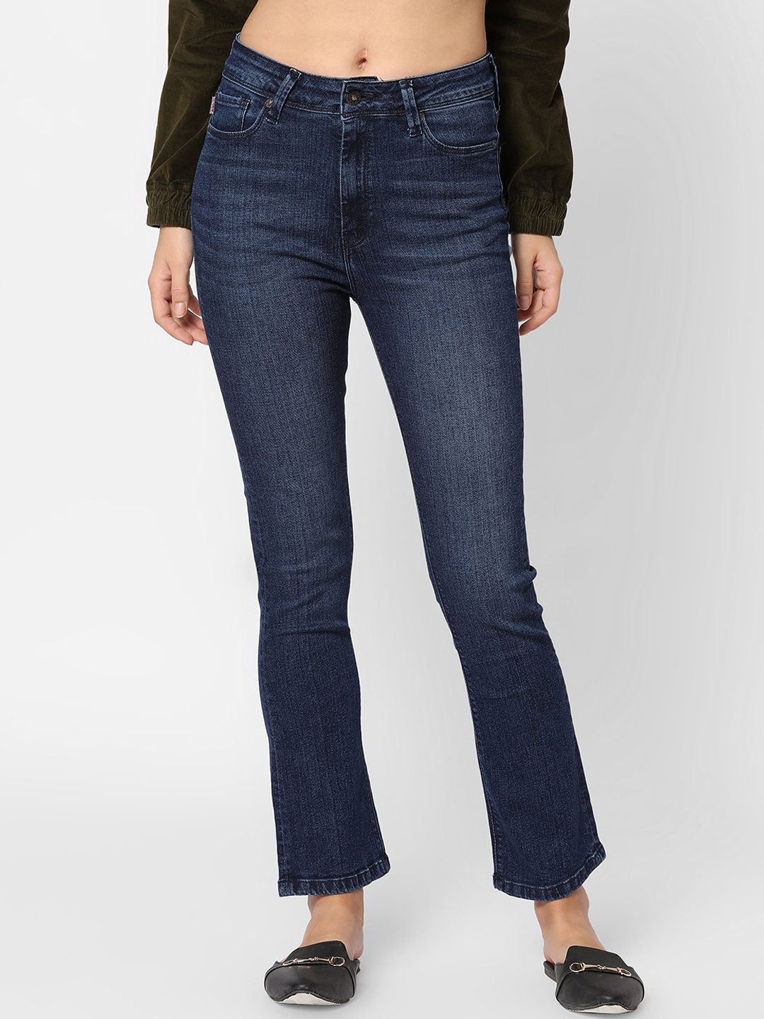 

Pepe Jeans Women Blue High-Rise Light Fade Jeans