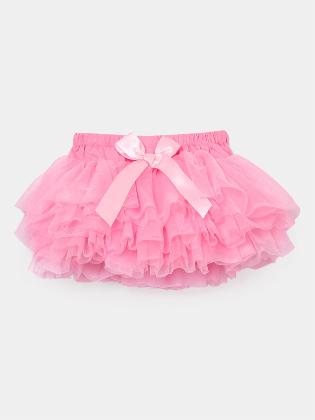 

Hopscotch Girls Pink Solid Flared Midi Skirt