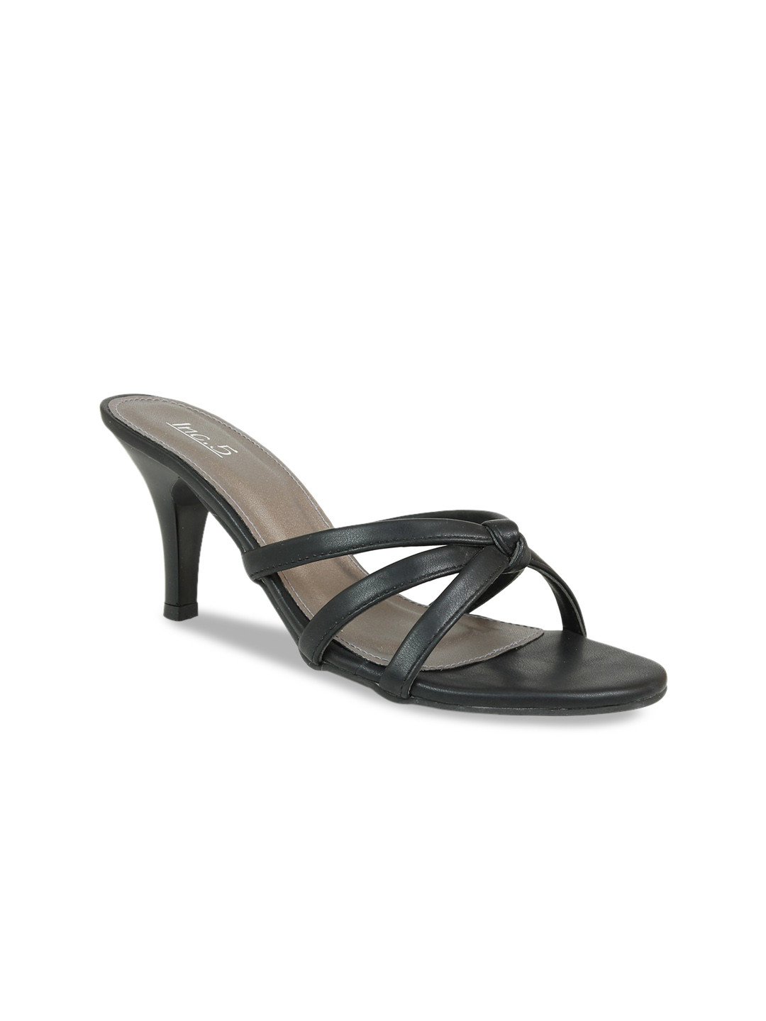 

Inc 5 Black Sandals