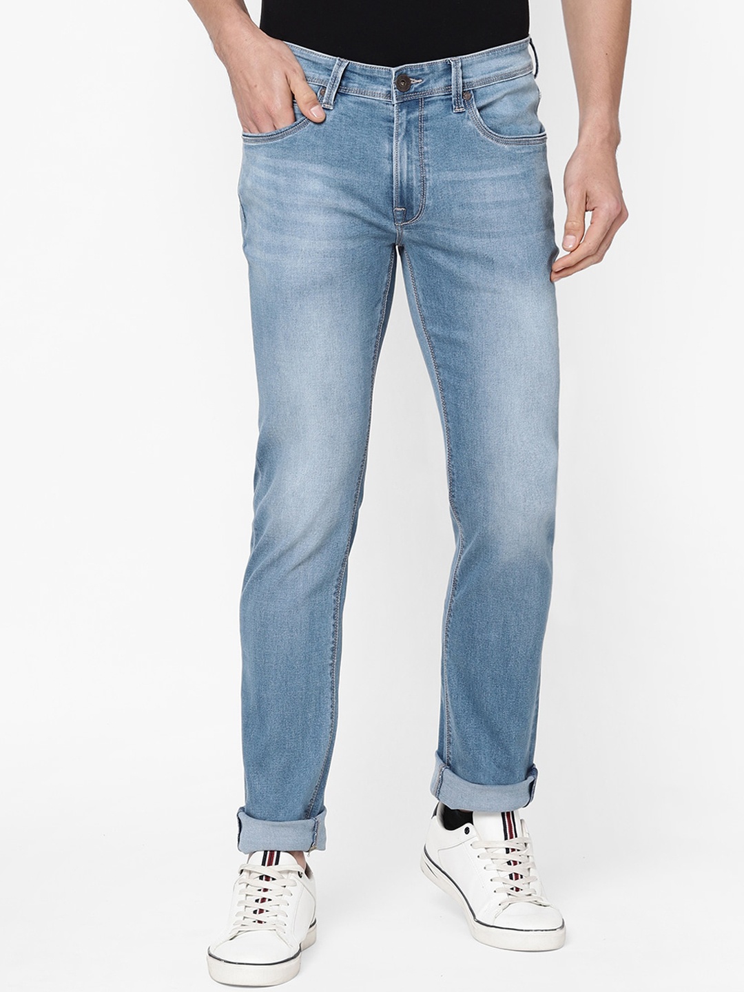

Pepe Jeans Men Heavy Fade Stretchable Jeans, Blue
