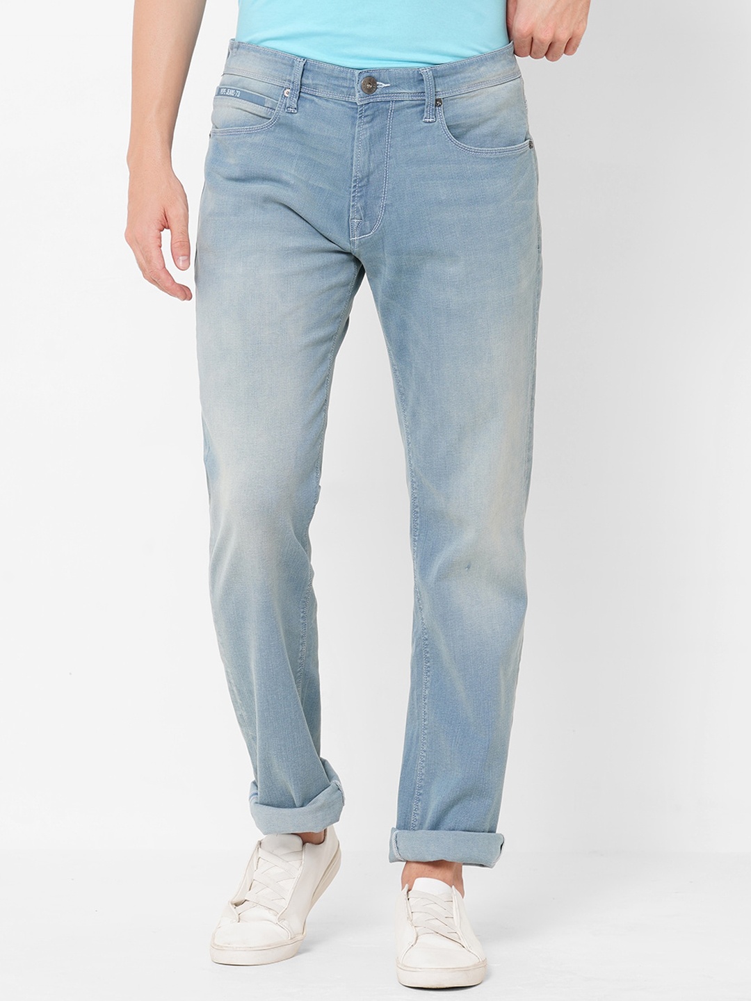 

Pepe Jeans Men Heavy Fade Stretchable Jeans, Blue