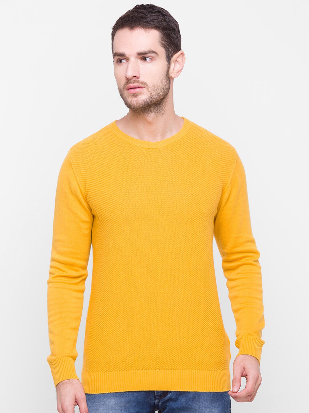 

Globus Men Yellow T-shirt