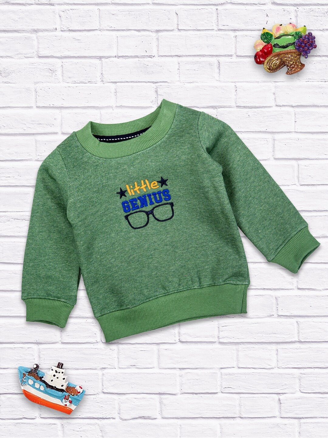 

MeeMee Boys Green Pockets T-shirt