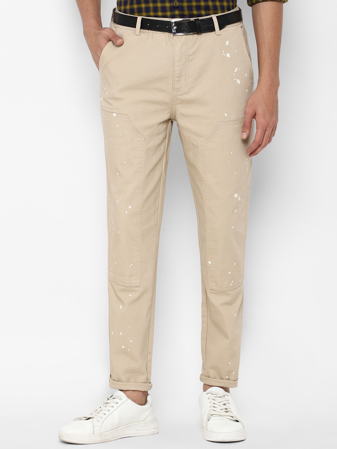 

FOREVER 21 Men Taupe Trousers