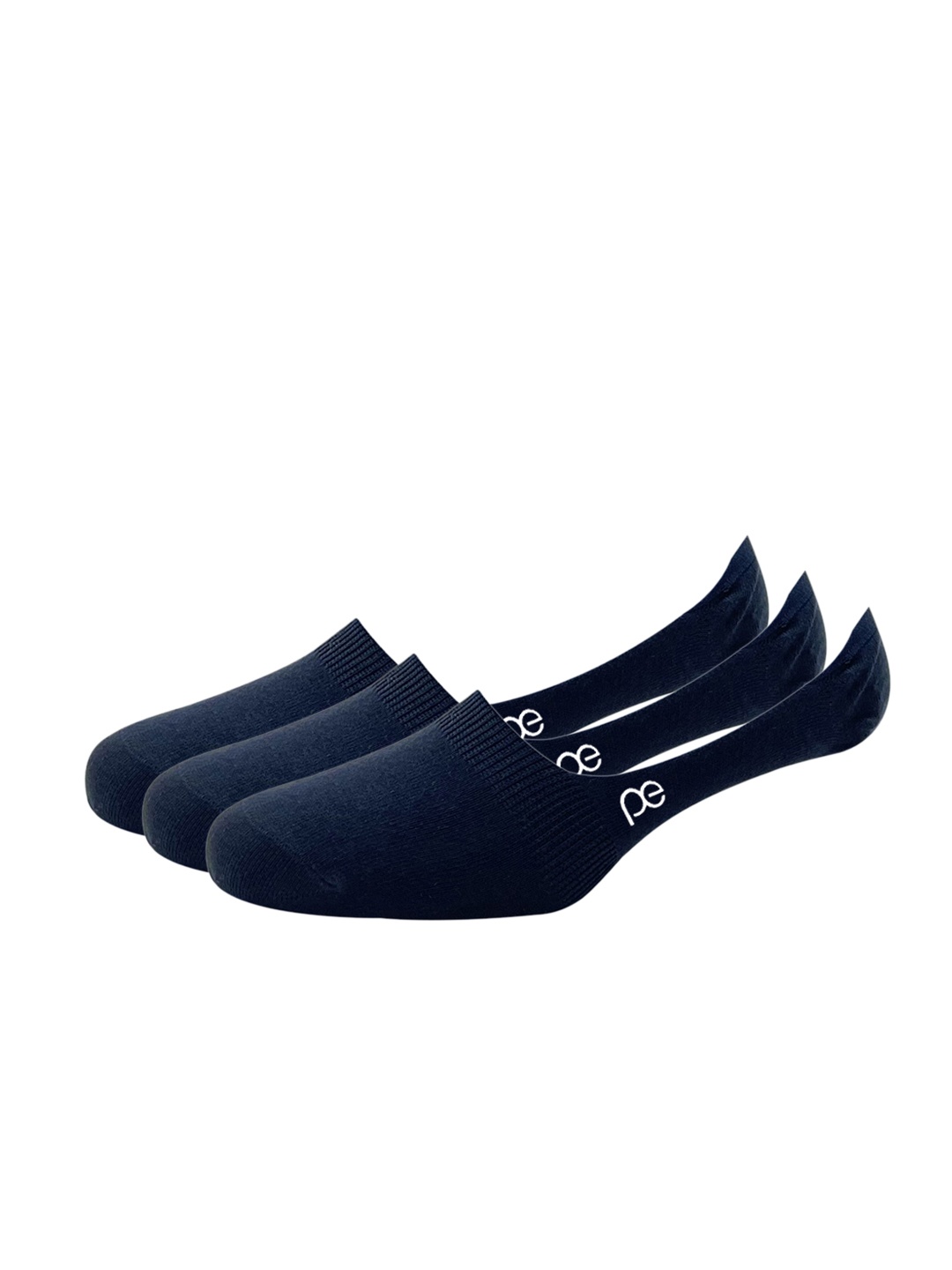 

Peter England Men Navy Blue Pack of 3 Cotton Shoe Liners