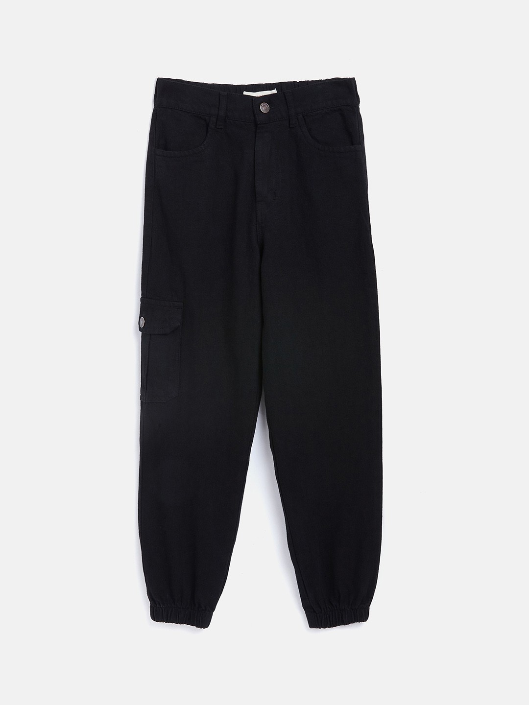 

Noh Voh - SASSAFRAS Kids Girls Black Relaxed Fit Jeans