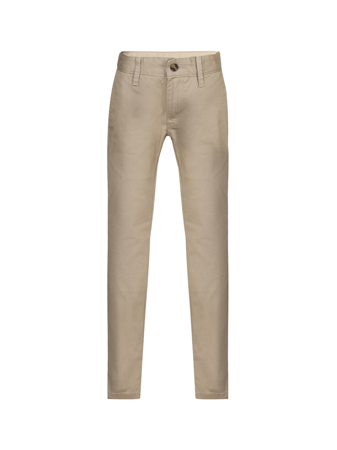 

HACKETT LONDON Boys Beige Solid Smart Trousers