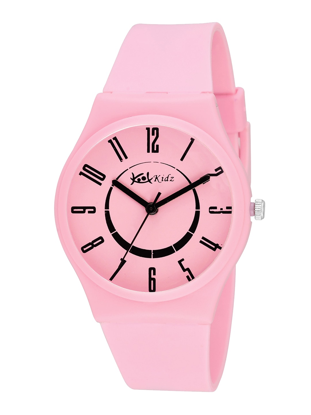 

Kool Kidz Unisex Kids Pink Brass Dial & Pink Straps Analogue Watch
